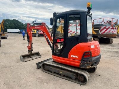 2017 Kubota KX61-3 Excavator - 2