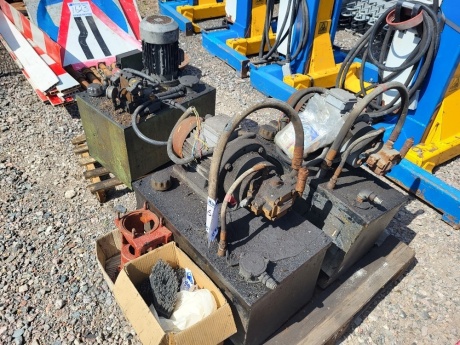 3x Hydraulic Power Packs