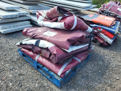 Quantity of Trailer Curtains