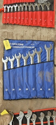 Jumbo Spanner Set 33-50mm