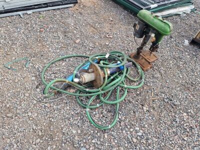 Pedestal Drill + Pump Equipment - 2