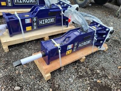 New & Unused Hirox HDX05 Hydraulic Breaker