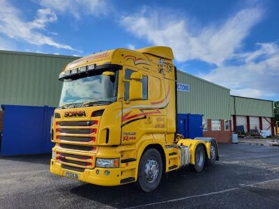 2013 Scania R480 Topline 6x2 Tag Axle Tractor Unit