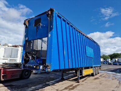 2005 United Trailers Triaxle Waste Ejector Trailer