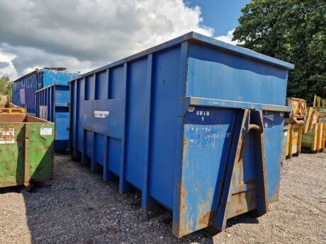 40yrd Big Hook Covered Bin