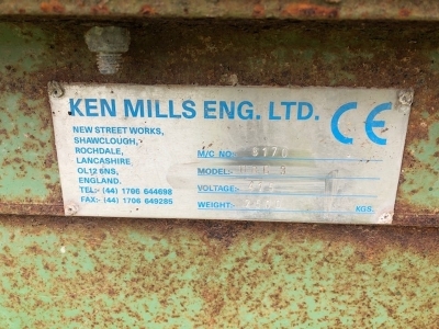 Ken Mills UBC3 Electric Hydraulic Baler - 5