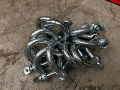 10 x 16mm D Shackles 