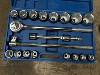 ¾" Drive Socket Set 19-50mm - 2