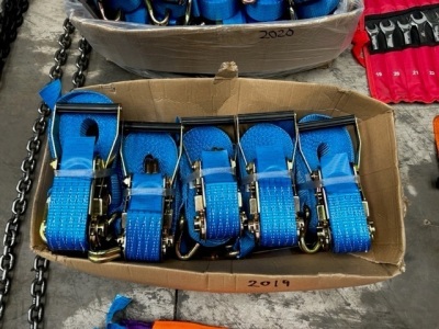 10 Boxes of 8m Ratchet Straps