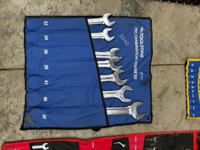 Jumbo Spanner Set 33-50mm