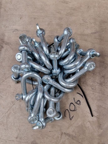 20x 12mm D Shackles