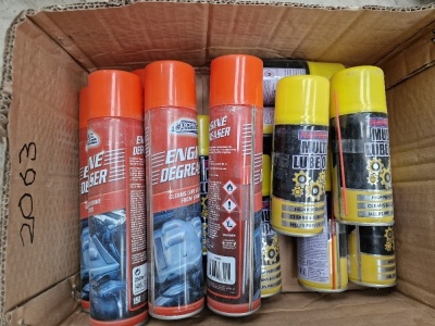 Engine Degreaser & Spray Oil