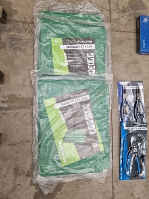 6x Waterproof Tarpaulins