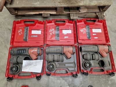 3x HILTI TE DRS-B Dust Removal Module