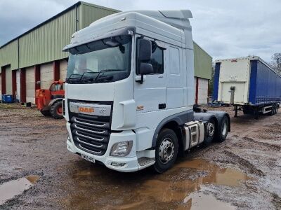 2015 DAF XF460 Euro 6 6x2 Midlift Tractor Unit