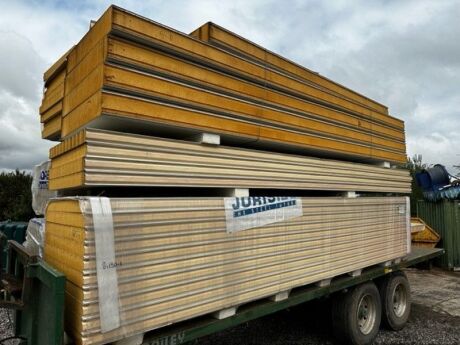 Large Quantity of Insulated Panels