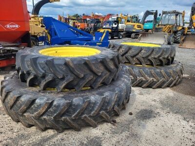 John Deere Row Crop Wheels + Tyres