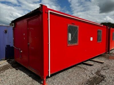 24ft x 10ft Jack Leg Portacabin/ Canteen