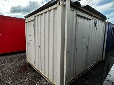 12ft x 8ft Jack Leg Anti Vandal Toilet Block - 3