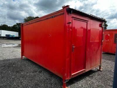 16ft x 9ft 6 Inch Jack Leg Portacabin / Drying Room - 2