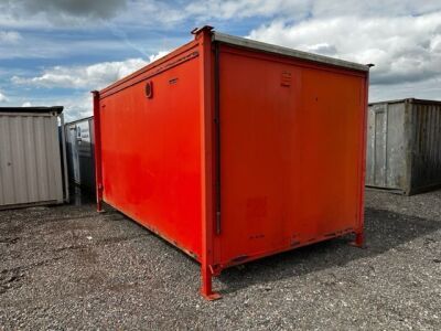 16ft x 9ft 6 Inch Jack Leg Portacabin / Drying Room - 4