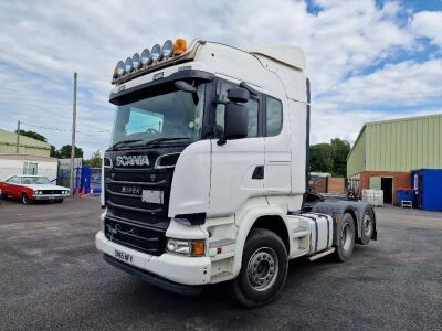 2015 Scania R520 6x2 Tag Axle Tractor Unit