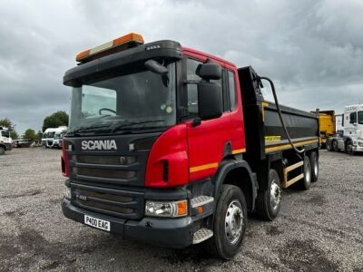 2013 Scania P400 8x4 Steel Body Tipper