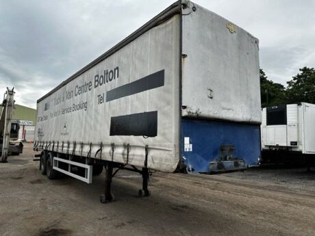 1996 M&G Tandem Axle Curtainside Trailer 