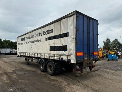 1996 M&G Tandem Axle Curtainside Trailer  - 3