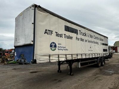 1996 M&G Tandem Axle Curtainside Trailer  - 4