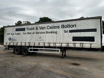 1996 M&G Tandem Axle Curtainside Trailer  - 12