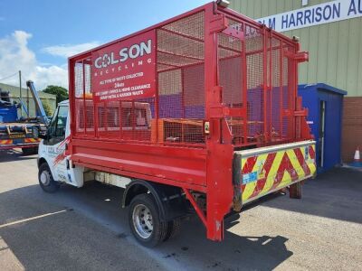 2012 Ford Transit T350 4x2 Dropside Caged Body Tipper Van - 4