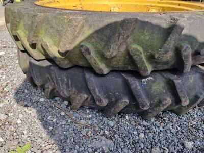 Pair of 8.3 x 44 Row Crop Wheels & Tyres - 3