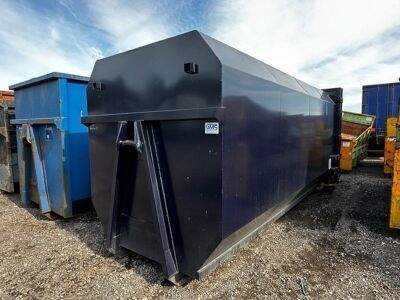 New + Unused 40 yrd Big Hook Compactor Bin - 5