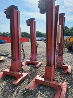 Set of 4 2006 RAV 232 Sommers Mobile 3 Phase Vehicle Lifts - 3