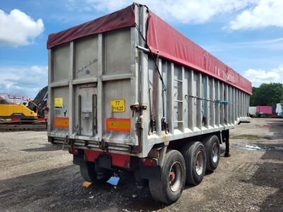 1994 Crane Fruehauf Triaxle Alloy Body Tipper Wilcox Body  - 4