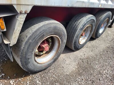 1994 Crane Fruehauf Triaxle Alloy Body Tipper Wilcox Body  - 5