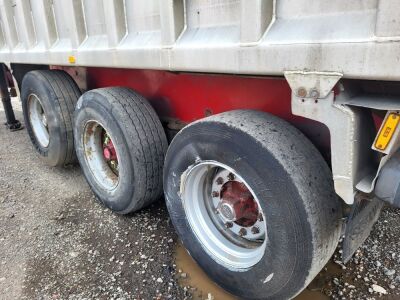 1994 Crane Fruehauf Triaxle Alloy Body Tipper Wilcox Body  - 6