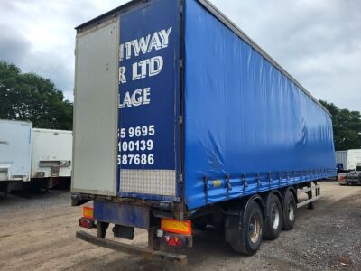 2007 M&G Triaxle Curtainside Trailer - 4