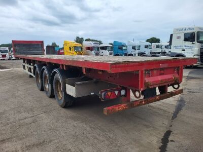 2014 SDC Triaxle Timber Spec Flat Trailer - 4