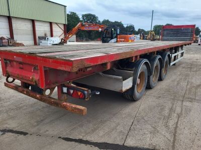 2014 SDC Triaxle Timber Spec Flat Trailer - 5