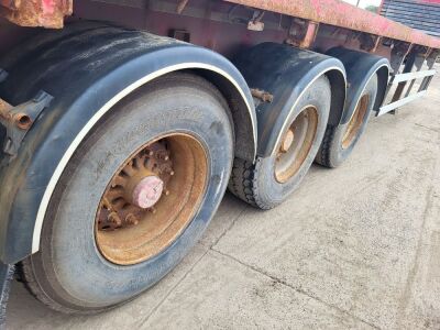 2014 SDC Triaxle Timber Spec Flat Trailer - 7