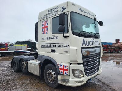 2015 DAF XF 460 Euro 6 6x2 Midlift Tractor Unit