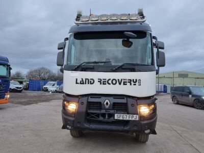 2017 Renault C520 Comfort 8x4 Steel Body Tipper - 2