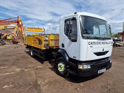 2005 Renault 220 DCI 4x2 Cats Eye Installation Dropside Flat