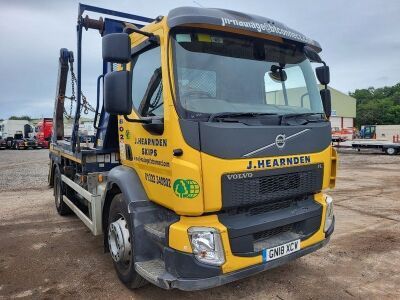 2018 Volvo FL 4x2 Telescopic Skip Loader