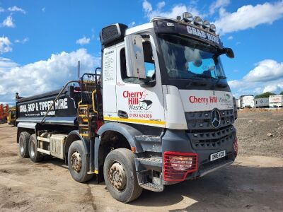 2016 Mercedes Arocs 3240 8x4 Grab Loader