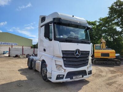 2018 Mercedes Actros 6x2 Mid Lift Tractor Unit