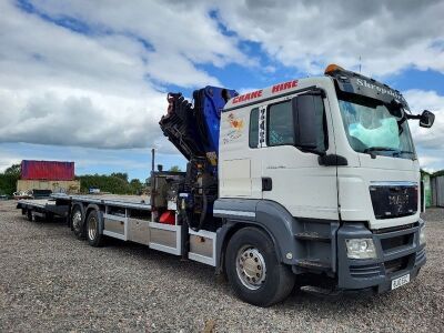 2010 MAN TGS 26.400 6x2 Rear Steer Drawbar Extendable Rigid