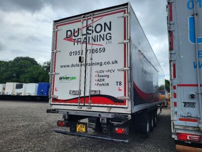 2012 Montracon Triaxle Insulated Box Van Trailer - 3